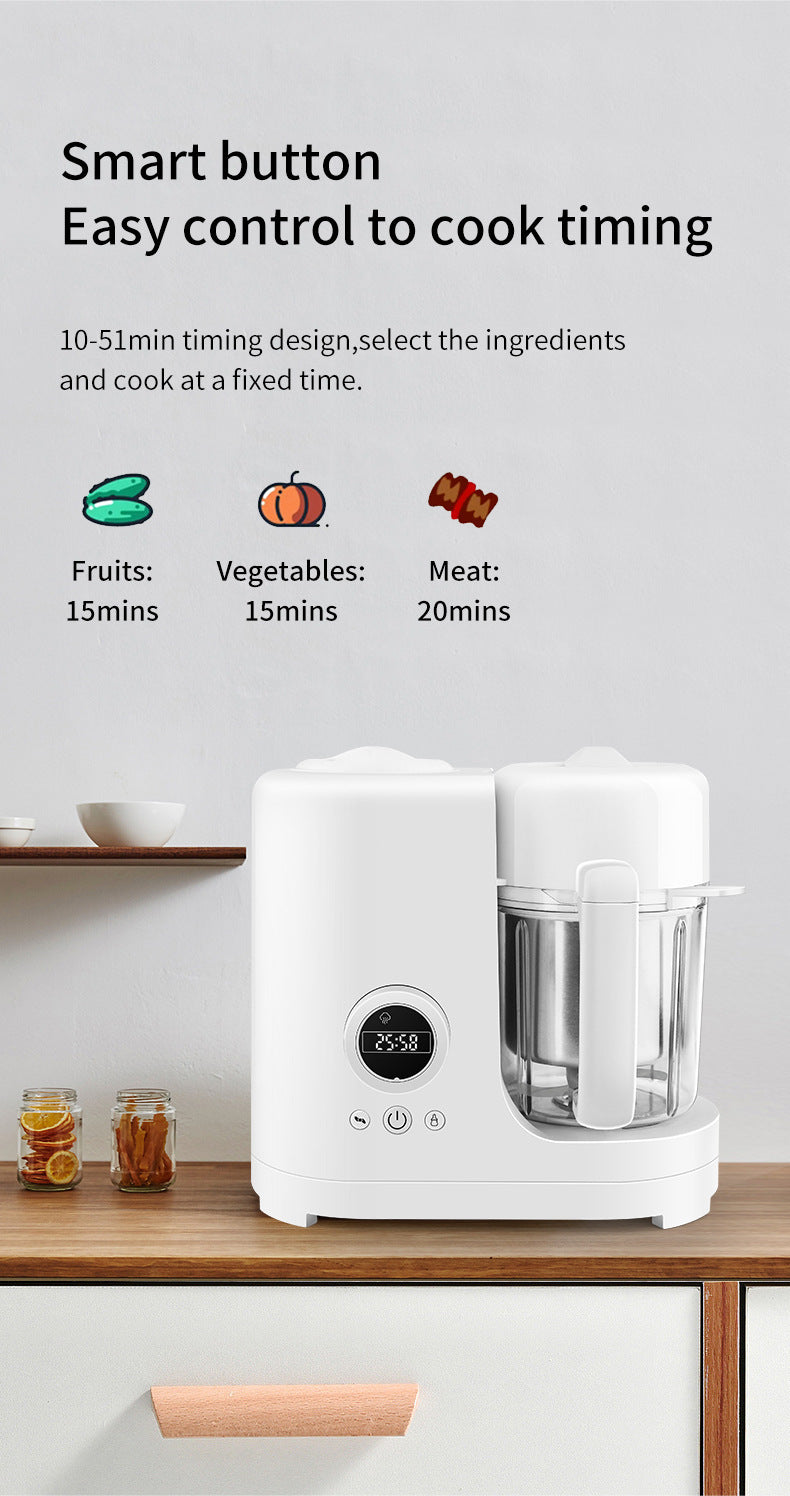 Baby Food Maker – Steam, Blend, and Serve with Love