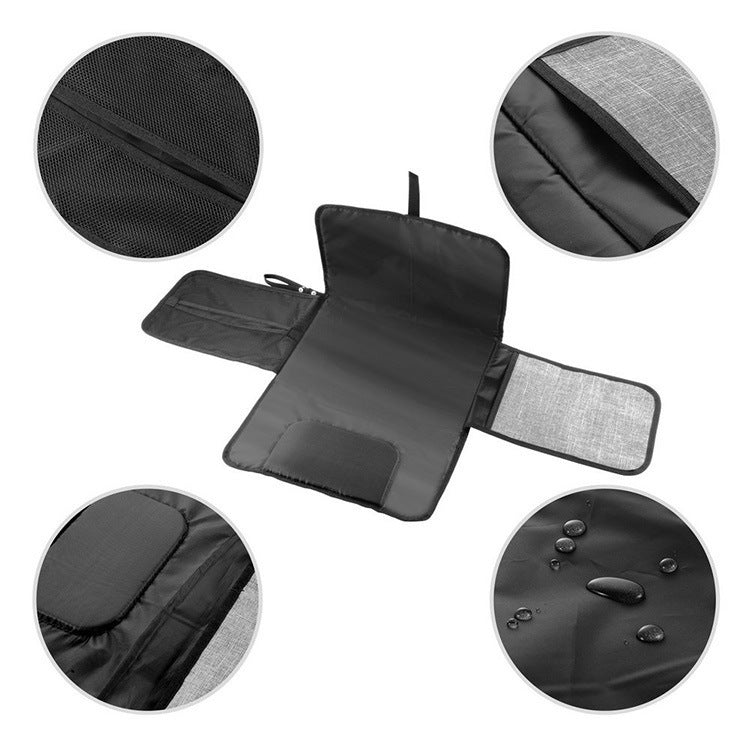 Portable Baby Changing Mat – Clean, Comfy, and Travel-Ready.