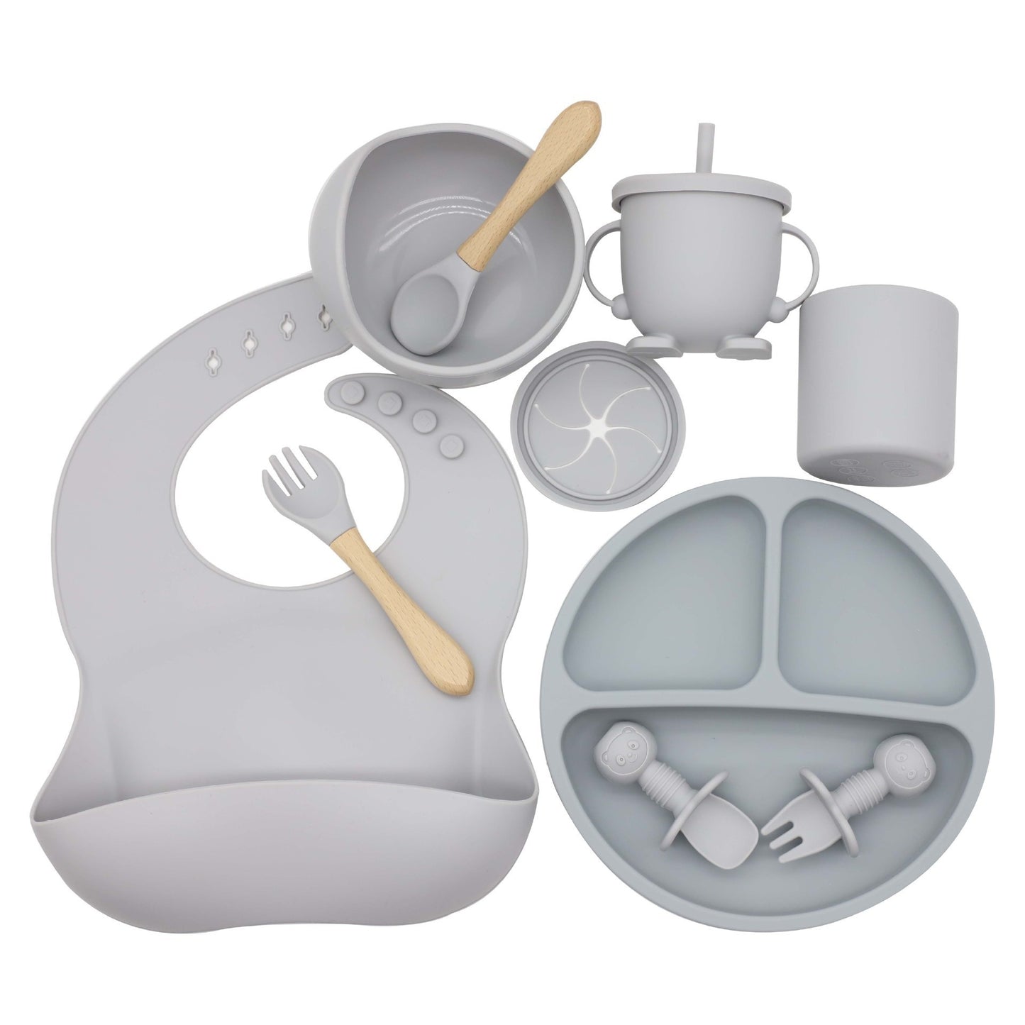 Silicone Baby Feeding Set – Happy Meals for Little Ones