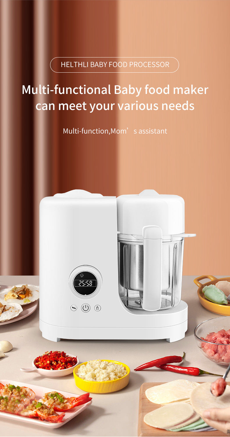 Baby Food Maker – Steam, Blend, and Serve with Love