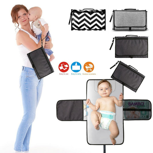 Portable Baby Changing Mat – Clean, Comfy, and Travel-Ready.